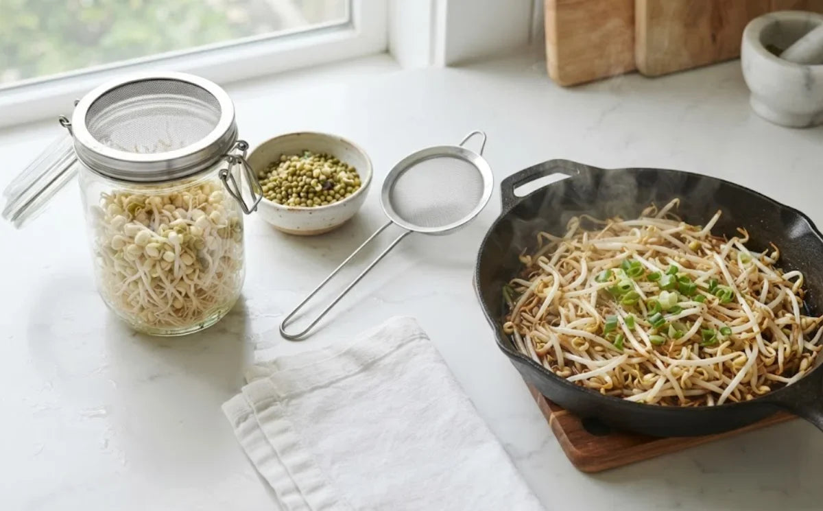 Is It Safe to Sprout Seeds at Home? A Food-Safety Guide to Mung Bean, Alfalfa and Lentil Sprouts