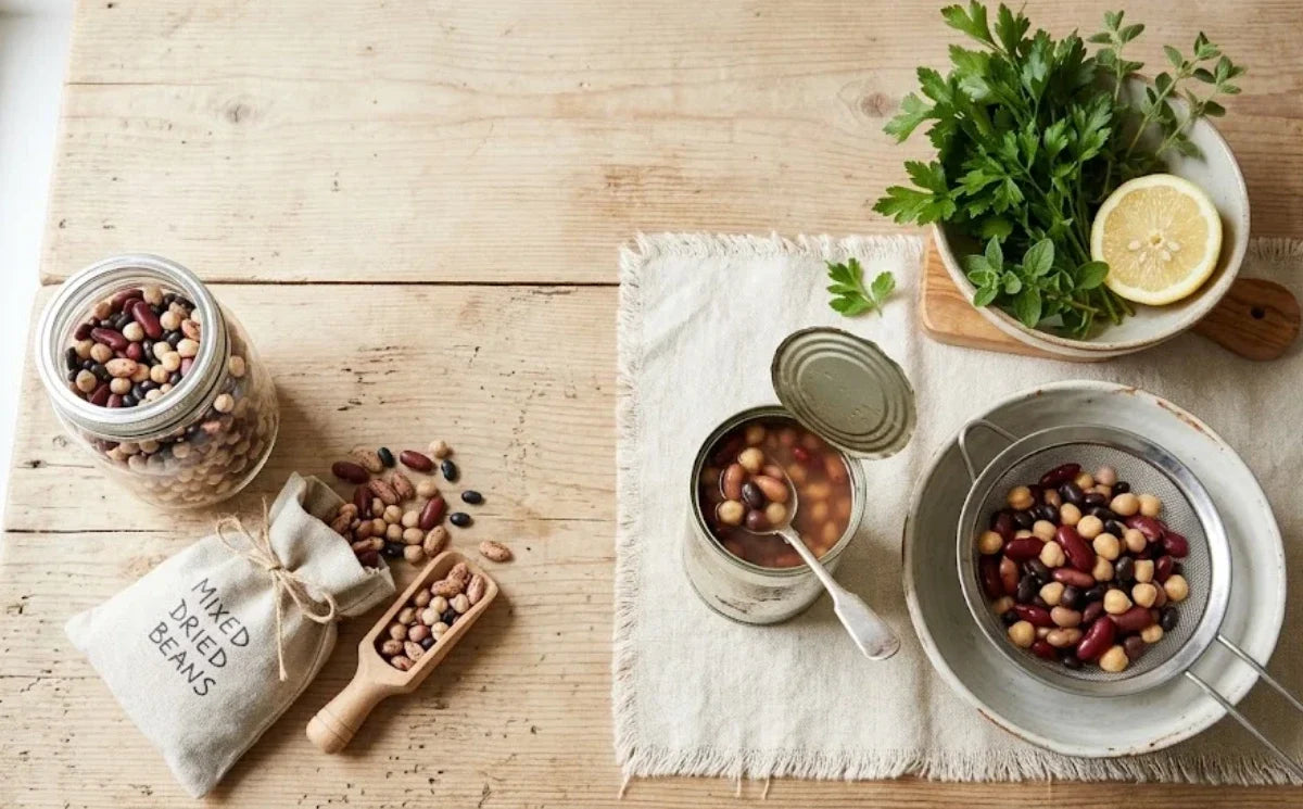 Canned vs. Dried Beans: Nutrition, Cost, and Which One You Should Actually Buy