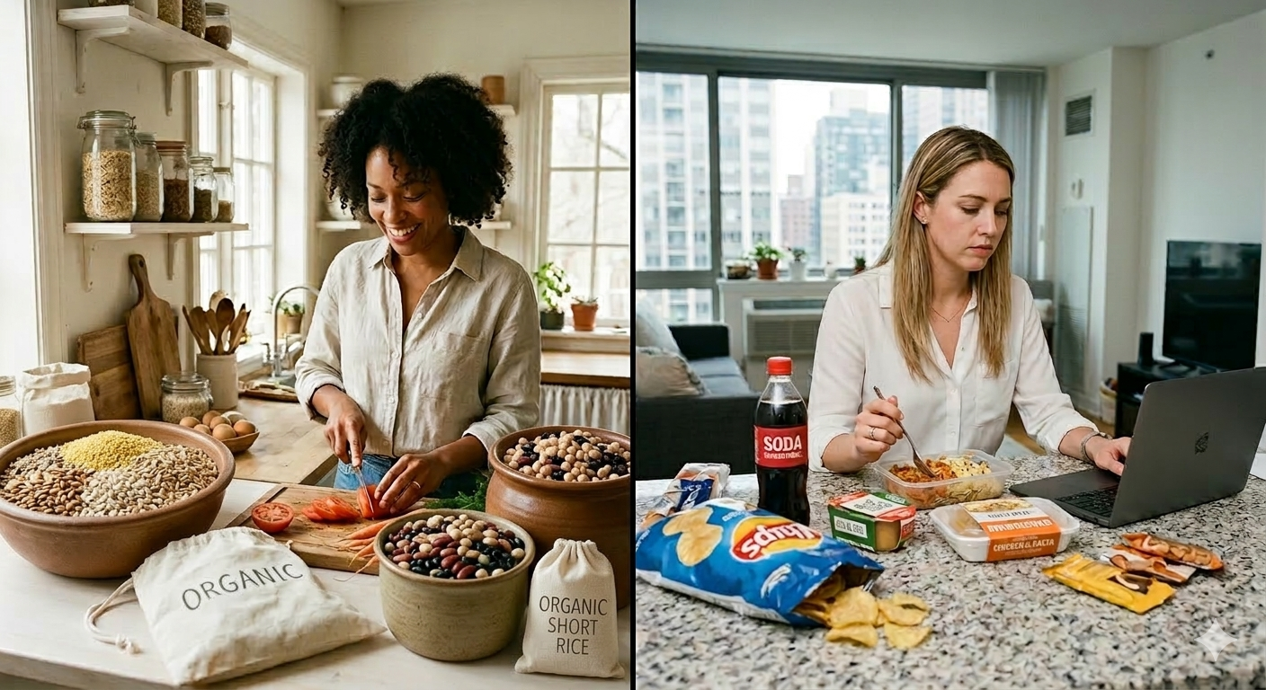 organic vs conventional foods