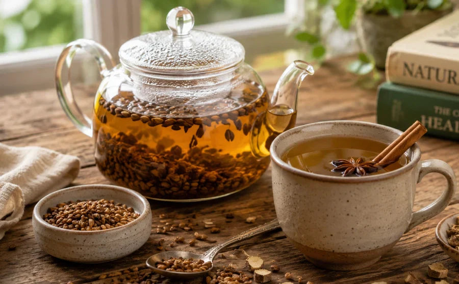 Roasted Barley Tea with Chicory: Health Benefits & Brewing Guide