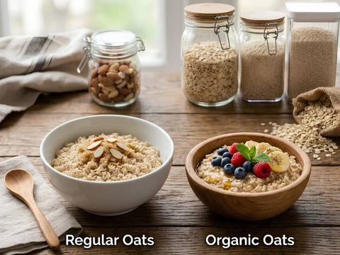 Organic Oats vs. Regular Oats
