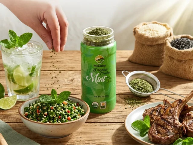 How McCabe Organic Crushed Mint Can Freshen Up Your Cooking and Health