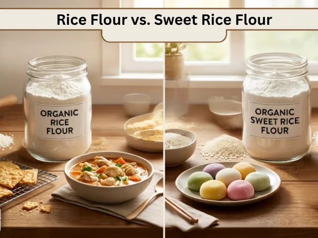 Rice Flour vs. Sweet Rice Flour: What's the Difference?