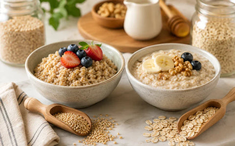 Steel Cut Oats vs. Rolled Oats