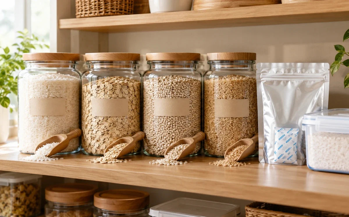 How to Store Rice, Oats, and Grains So You Never Get Pantry Bugs