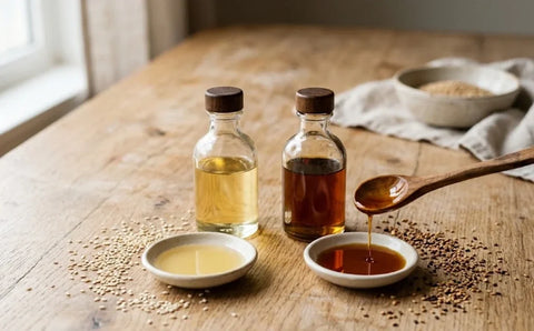 Toasted vs Cold-Pressed Sesame Oil