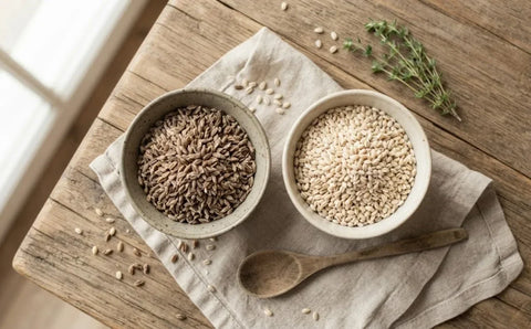 Hulled Barley vs Pearl Barley