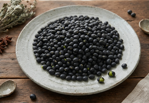 A Specialty Green Kernel Black Bean