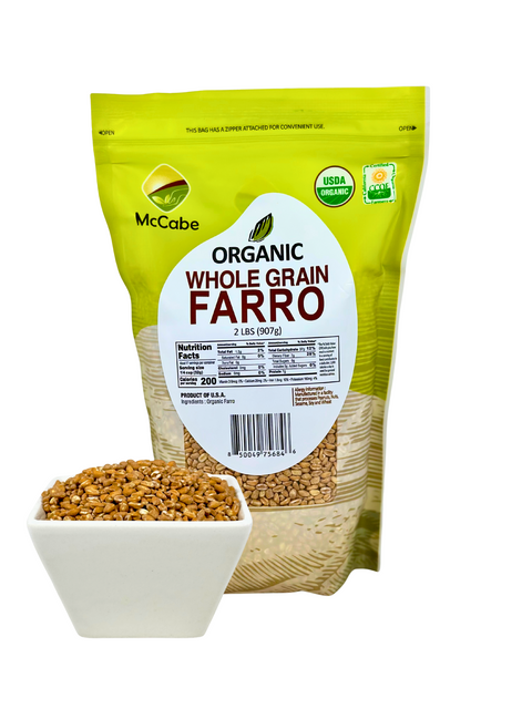 SFMart McCabe Organic Farro 유기농 파로 2lbs Grain & Rice- SFMart