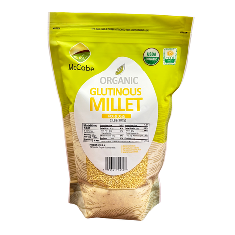 SFMart McCabe Organic Glutinous Millet 유기농 차조 (2lbs) Grain & Rice- SFMart