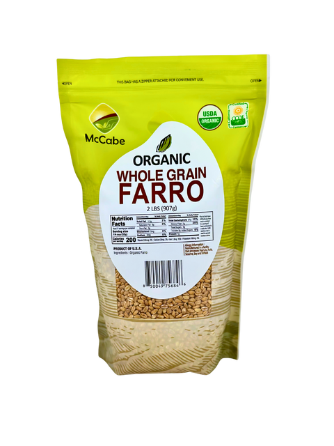 SFMart McCabe Organic Farro 유기농 파로 2lbs Grain & Rice- SFMart