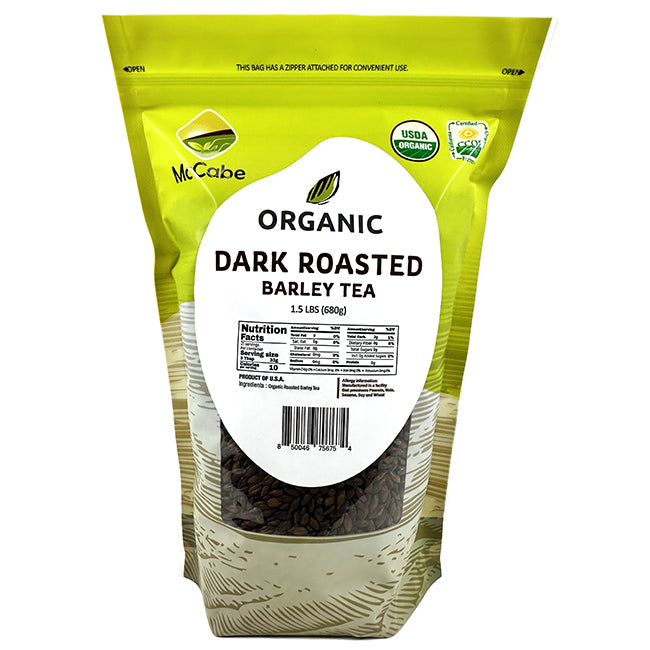 SFMart McCabe Organic Dark Roasted Barley Tea (유기농 진한 보리차) 1.5 lbs Tea & Coffee- SFMart