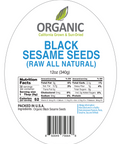 SFMart McCabe Organic Raw Black Sesame Seed 12oz - SFMart