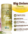 SFMart McCabe Organic Onion Powder, 8oz - SFMart