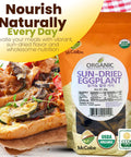 SFMart McCabe Organic Sun-Dried Eggplant(말린가지), 80g - SFMart