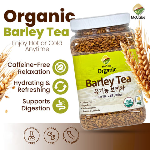 SFMart McCabe Organic Barley Tea 유기농 보리차 2lbs Tea & Coffee- SFMart