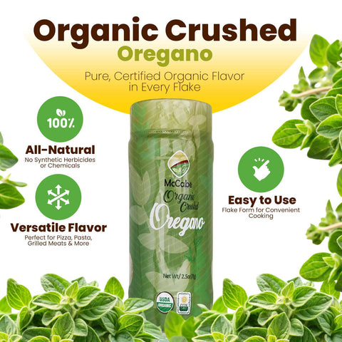 SFMart McCabe Organic Crushed Oregano, 70g - SFMart