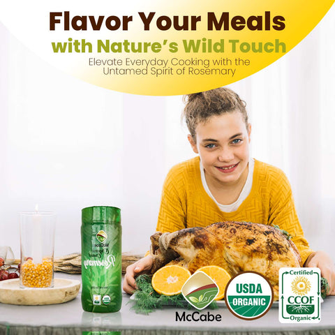 SFMart McCabe Organic Crushed Rosemary, 85g - SFMart