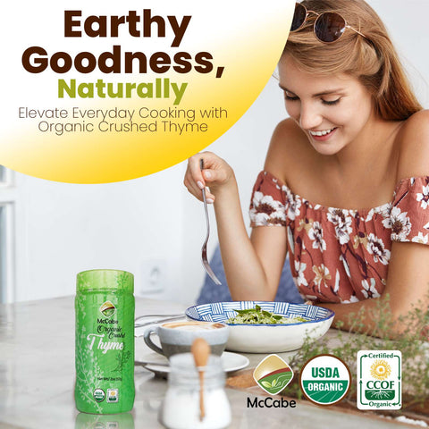 SFMart McCabe Organic Crushed Thyme, 57g - SFMart