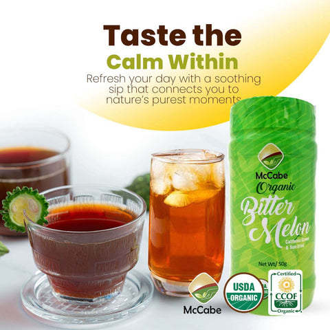 Organic Dried Bitter Melon Tea  Shrink-wrapped  