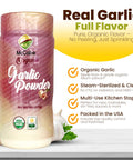SFMart McCabe Organic Garlic Powder, 8oz - SFMart