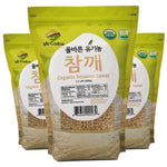 SFMart McCabe Organic Natural Sesame Seeds ( 유기농 참깨) 1.5lbs Processed- SFMart