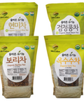 SFMart McCabe Organic Tea, (4-Pack) (1.5lbs Corn Tea, 1.5lbs Barley Tea, 1.75lbs Black Bean Tea, and 2lbs Brown Rice Tea) Tea & Coffee- SFMart