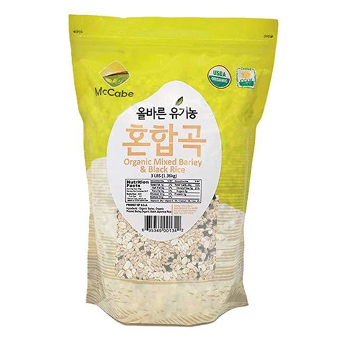 SFMart McCabe Organic Mixed Barley & Black Rice 3lbs Grain & Rice- SFMart