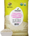 SFMart McCabe Organic Sweet Rice, 12lbs Grain & Rice- SFMart