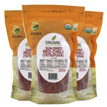 SFMart McCabe Organic Sun-Dried Red Chili Pepper (Yatsufusa Variety), 50g Dried Foods- SFMart