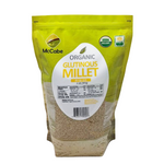 SFMart McCabe Organic Glutinous Millet 유기농 차조 (2lbs) for Whole Millet Flour Milling at home Grain & Rice- SFMart