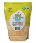 SFMart McCabe  Organic Peeled Mung Bean (유기농 깐 녹두) 3lbs Bean & Lentil- SFMart