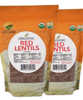 SFMart McCabe Organic Red Lentils, 1-Pound Bean & Lentil- SFMart