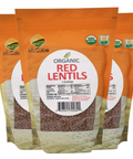 SFMart McCabe Organic Red Lentils, 1-Pound Bean & Lentil- SFMart
