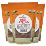 SFMart McCabe Organic Red Lentils, 1-Pound Bean & Lentil- SFMart