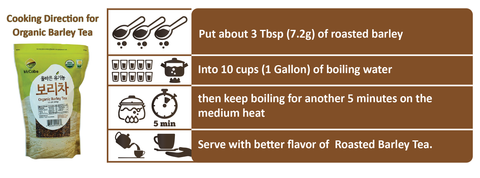 SFMart McCabe Organic Tea, (4-Pack) (1.5lbs Corn Tea, 1.5lbs Barley Tea, 1.75lbs Black Bean Tea, and 2lbs Brown Rice Tea) Tea & Coffee- SFMart