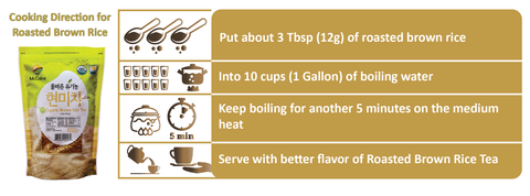SFMart McCabe Organic Tea, (4-Pack) (1.5lbs Corn Tea, 1.5lbs Barley Tea, 1.75lbs Black Bean Tea, and 2lbs Brown Rice Tea) Tea & Coffee- SFMart