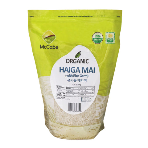 SFMart McCabe Organic Haiga Mai Rice (유기농 배아미) 3lbs Grain & Rice- SFMart