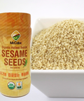 SFMart McCabe Organic Hulless Roasted Sesame Seed (유기농 껍질없는 볶음통깨) 8oz Processed- SFMart