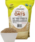 SFMart McCabe Organic Steel Cut Oats, 2lbs Grain & Rice- SFMart