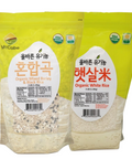 SFMart McCabe Organic Grain, 3-Pound (2-Pack) (3lbs White Rice and 3lbs Mixed Barley & Black Rice) - 6lbs Grain & Rice- SFMart